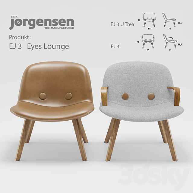 Eyes Lounge EJ 3 _EJ 3U_trae 3DSMax File - thumbnail 1