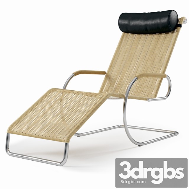 F42 1e Reclining Chair 3dsmax Download - thumbnail 1