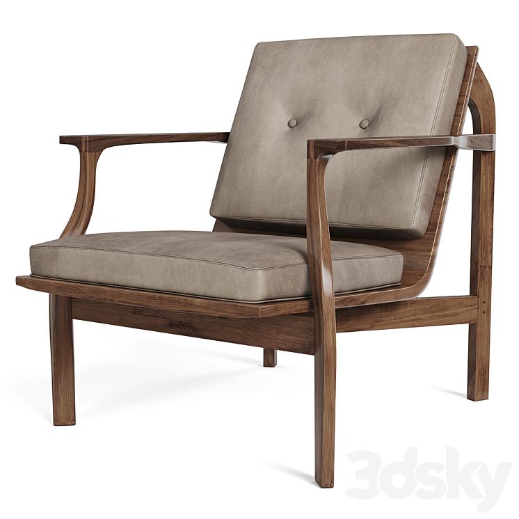 Faolchu Cuillin LOUNGE CHAIR 3DS Max - thumbnail 1