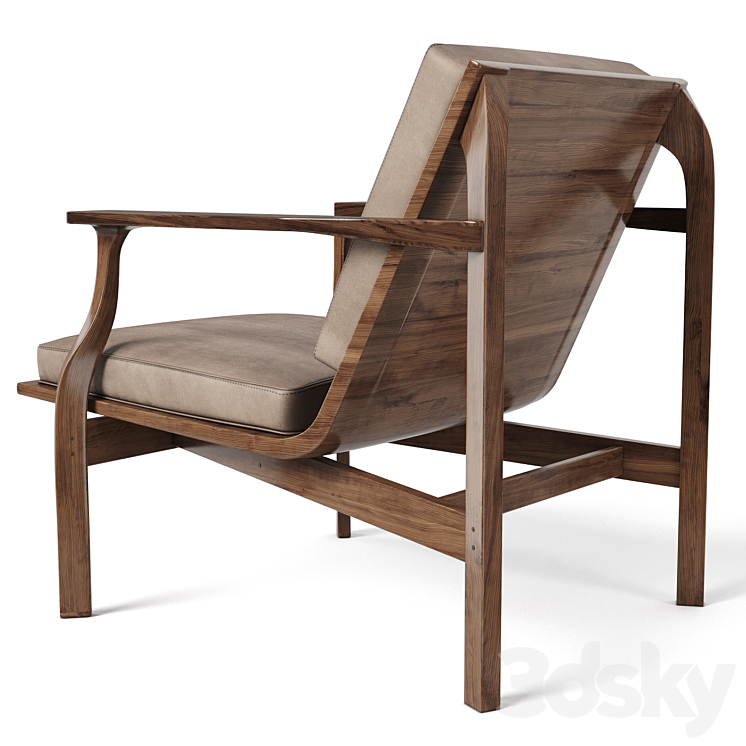 Faolchu Cuillin LOUNGE CHAIR 3DS Max - thumbnail 2