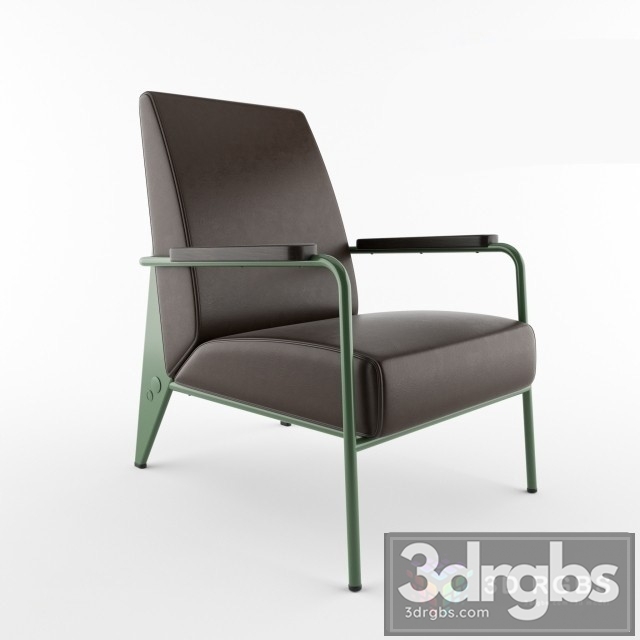 Fauteuil De Salon Armchair 3dsmax Download - thumbnail 1