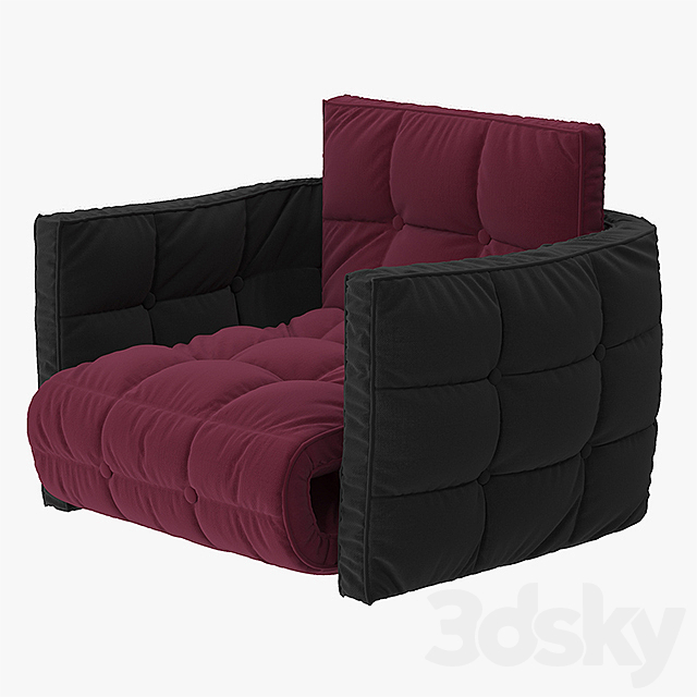 FAUTEUIL DESIGN MODULABLE COSY COMFORT 3DSMax File - thumbnail 1