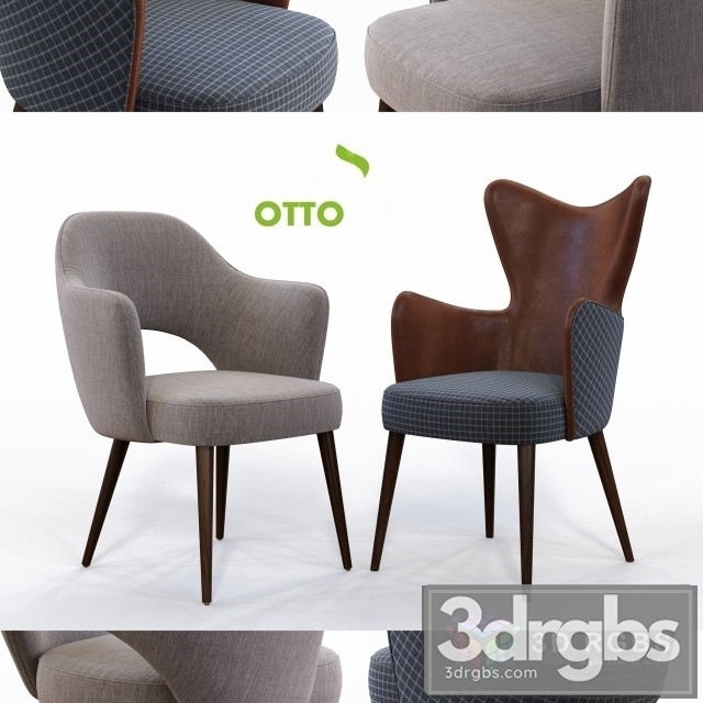 Felliny And Hardin Chair 3dsmax Download - thumbnail 1