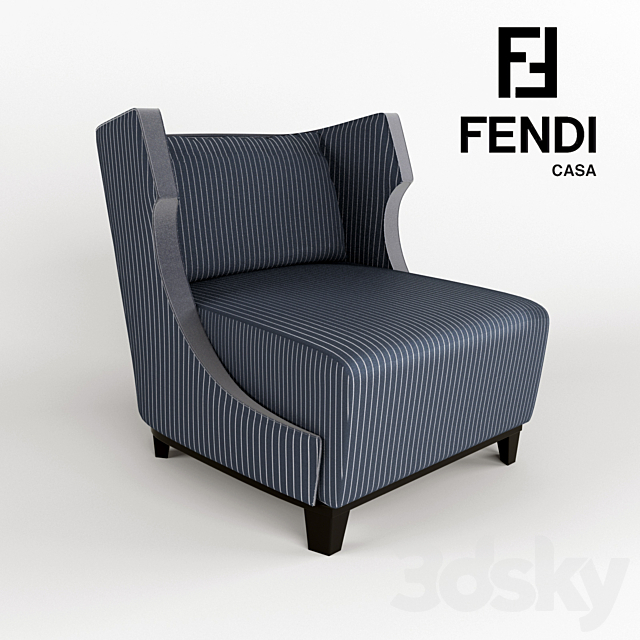 Fendi Casa Dorchester 3ds Max - thumbnail 1