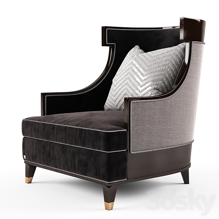 Ferris Rafauli Armchair_2 3DS Max - thumbnail 1