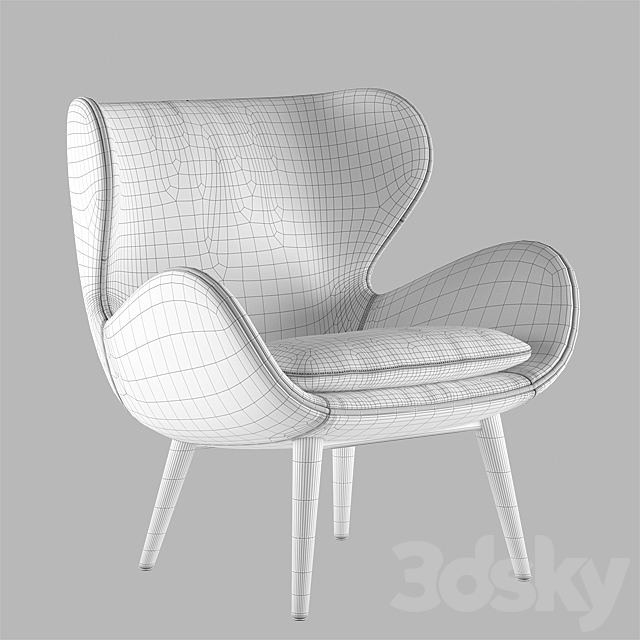 Flamant _ CHAIR IGO 3DSMax File - thumbnail 3