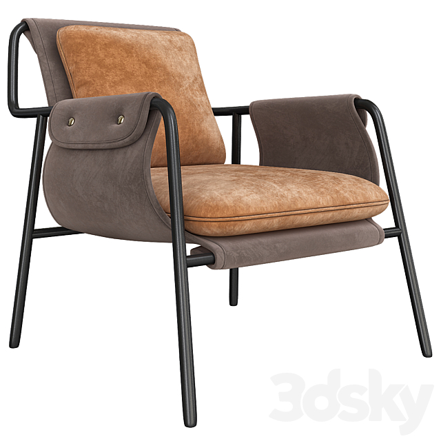 Fletcher chair 3DSMax File - thumbnail 1