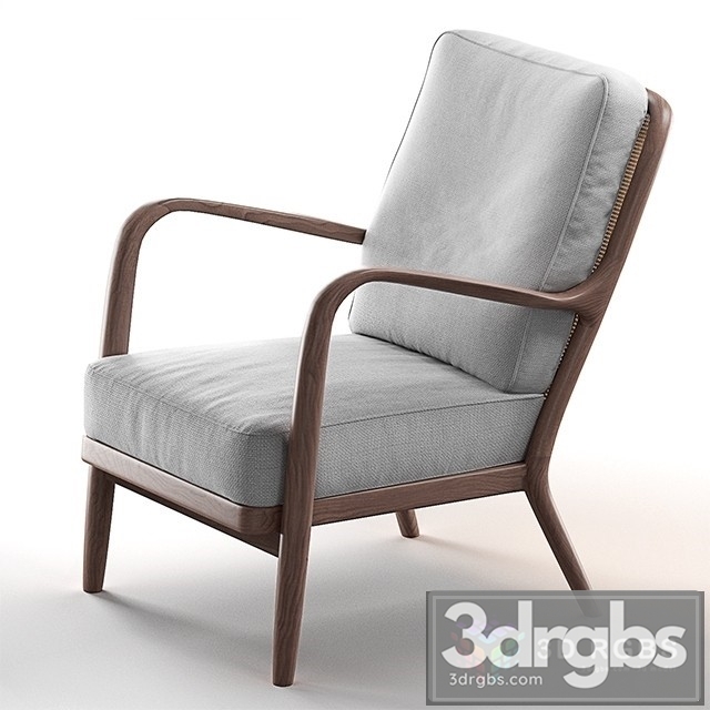 Flexform Agave Armchair 3dsmax Download - thumbnail 1