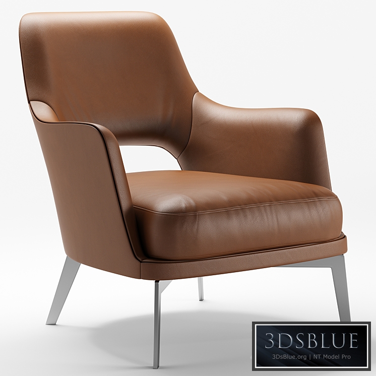 Flexform gatsby armchair 3DS Max - thumbnail 3