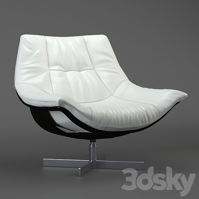 FLIGHT ARMCHAIR Roche Bobois 3ds Max - thumbnail 1