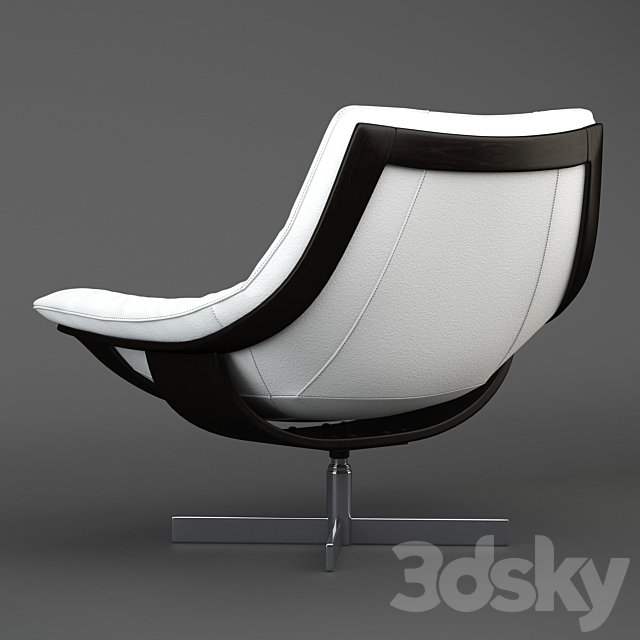 FLIGHT ARMCHAIR Roche Bobois 3ds Max - thumbnail 2