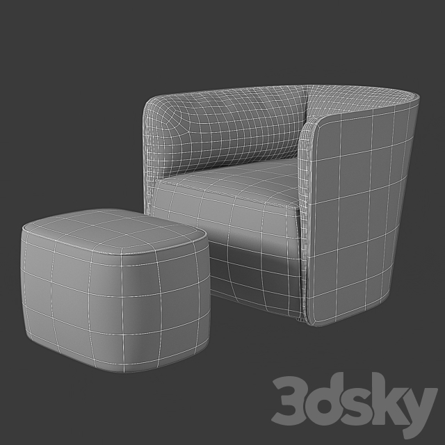 Flou SOFTWING 3DSMax File - thumbnail 3