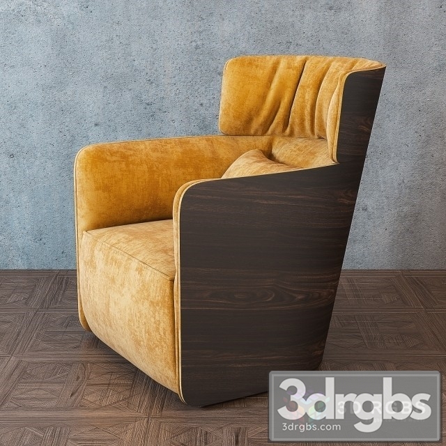 Flou Softwing Armchair 3dsmax Download - thumbnail 1