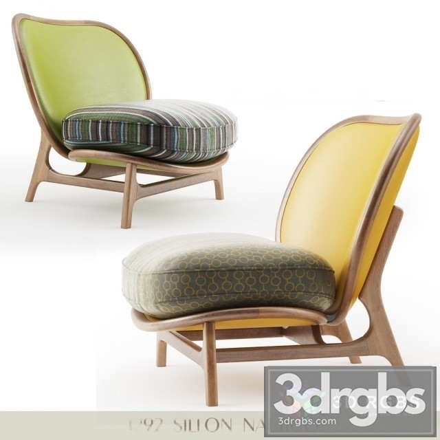 Fortune 1292 Nautico Armchair 3dsmax Download - thumbnail 1