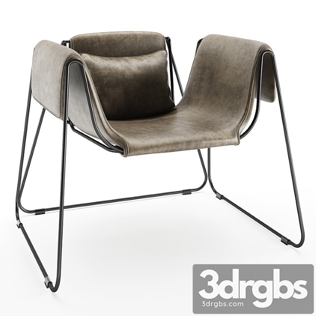 Frag arche armchair by stefania andorlini 3dsmax Download - thumbnail 1