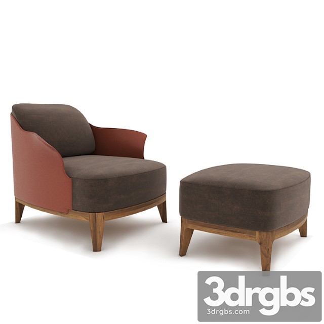 Frag cocoon l armchairs set 3dsmax Download - thumbnail 1