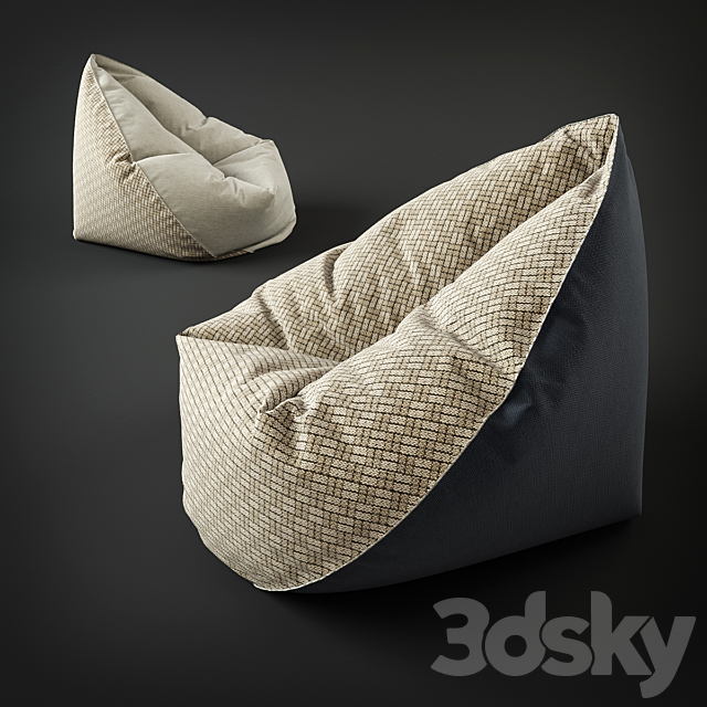 Frameless chair 3DSMax File - thumbnail 2