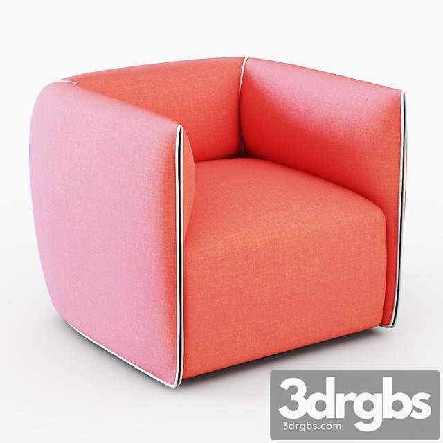 Francesco Bettoni Mia Armchair 3dsmax Download - thumbnail 1