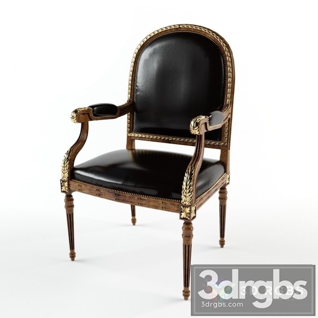 Francesco Molon Armchair 3dsmax Download - thumbnail 1