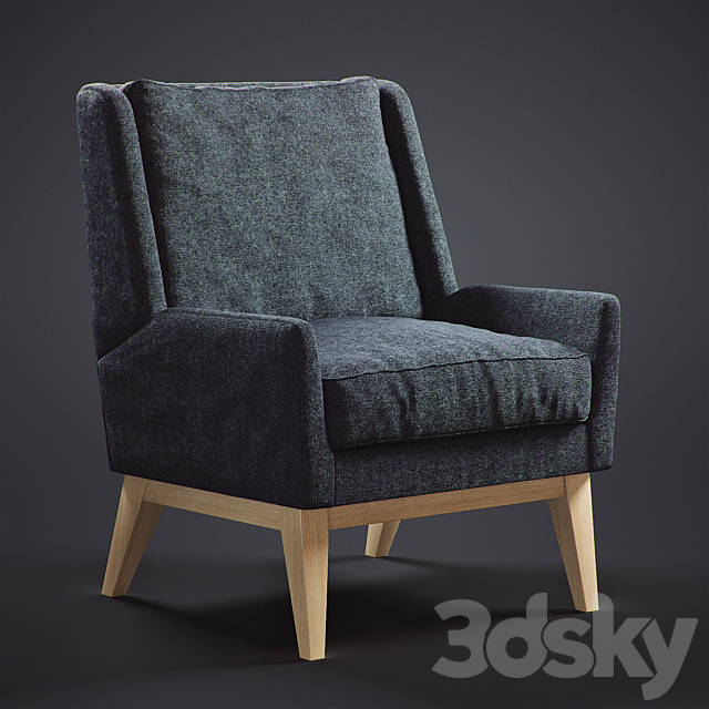 Frankie Chair 3DSMax File - thumbnail 1