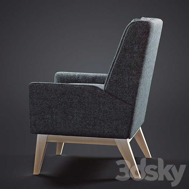 Frankie Chair 3DSMax File - thumbnail 3