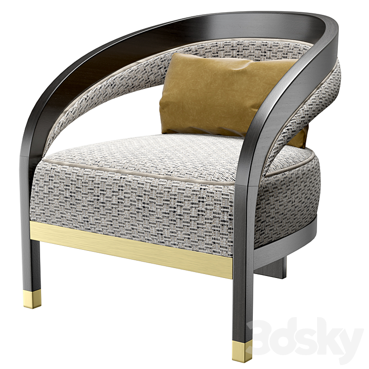 Frato Amer armchair 3DS Max - thumbnail 1