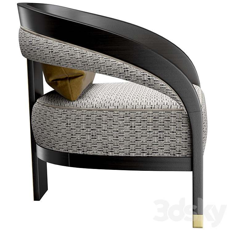 Frato Amer armchair 3DS Max - thumbnail 2
