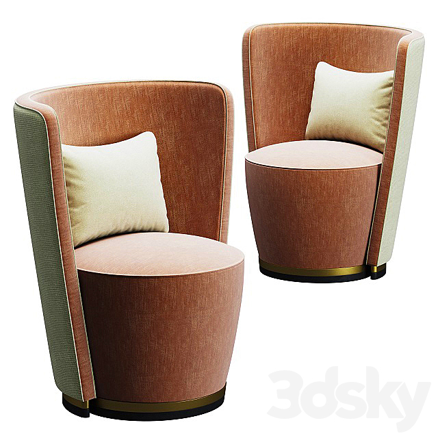 Frato MARRAKESH ARMCHAIR FUP010046AAA 3DSMax File - thumbnail 1