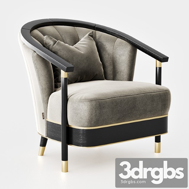 Frato Strassbourg Armchair 3dsmax Download - thumbnail 1