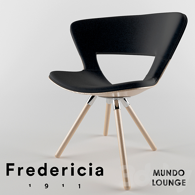 Fredericia Furniture Mundo Lounge 3DSMax File - thumbnail 1