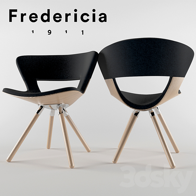 Fredericia Furniture Mundo Lounge 3DSMax File - thumbnail 2