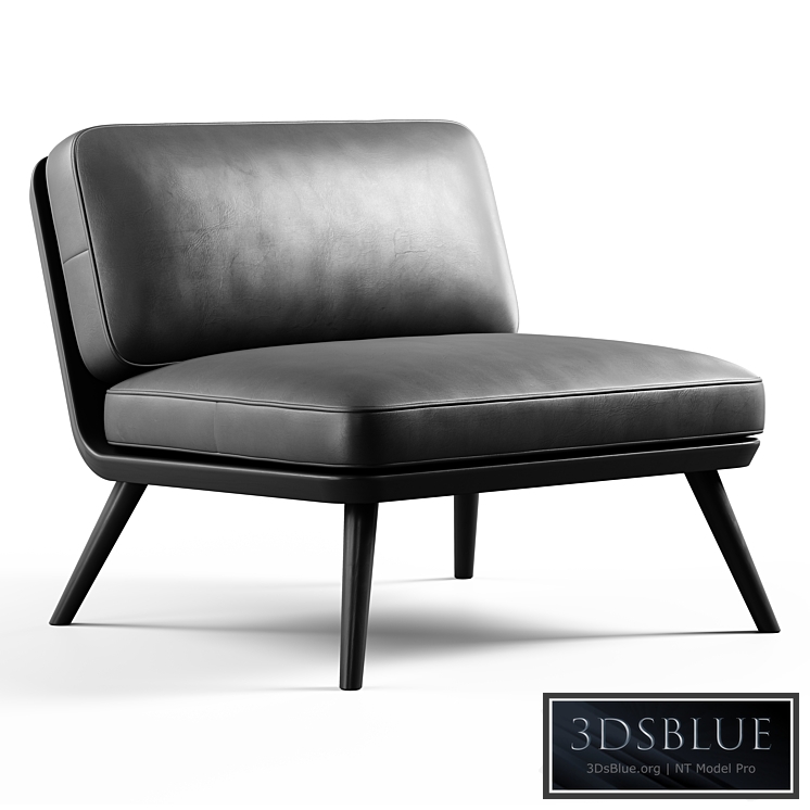 Fredericia – Spine Lounge Suite Chair 3DS Max - thumbnail 3