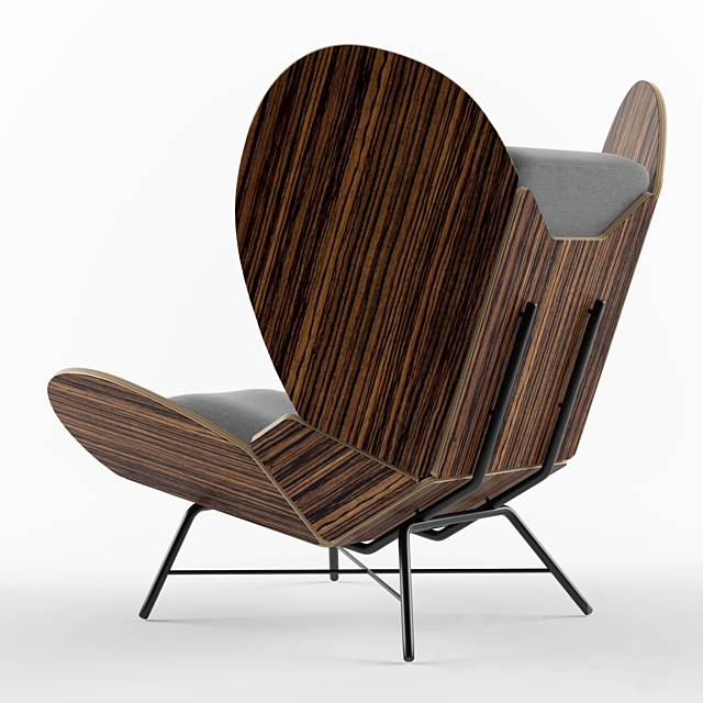 Freewing Lounge Chair 3DSMax File - thumbnail 2