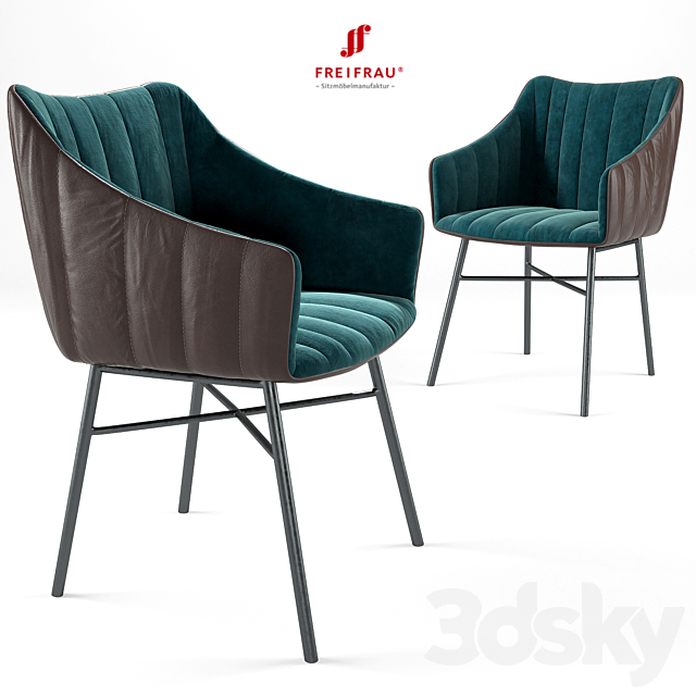 FREIFRAU _ RUBIE Armchair 3DSMax File - thumbnail 1