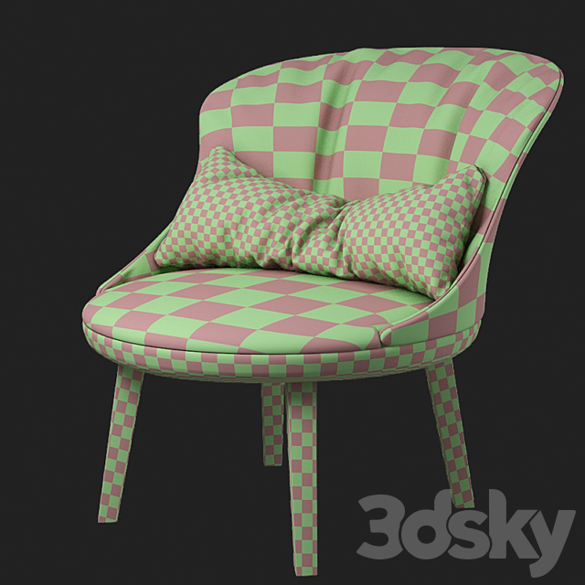 Freifrau Romy 3DS Max Model - thumbnail 3