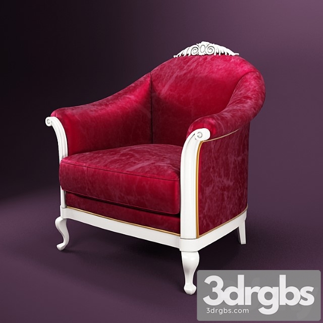 Gala Armchair 1 3dsmax Download - thumbnail 1