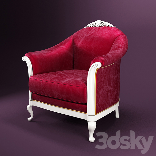 Gala chair 3ds Max - thumbnail 1