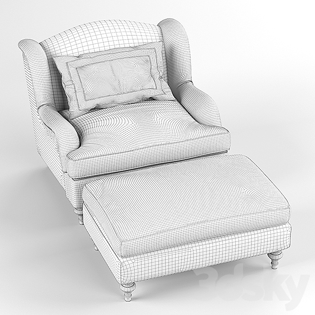 Galimberti Nino Tosca Chair 3DSMax File - thumbnail 2