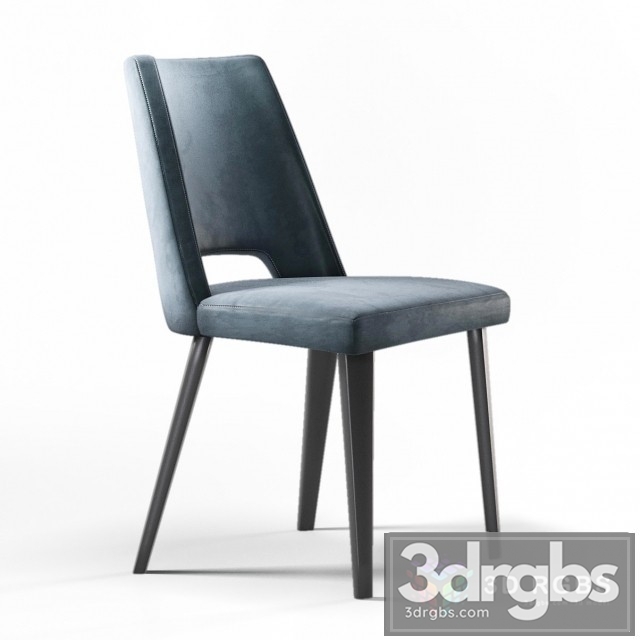 Gallotti Radice Thea Chair 3dsmax Download - thumbnail 1