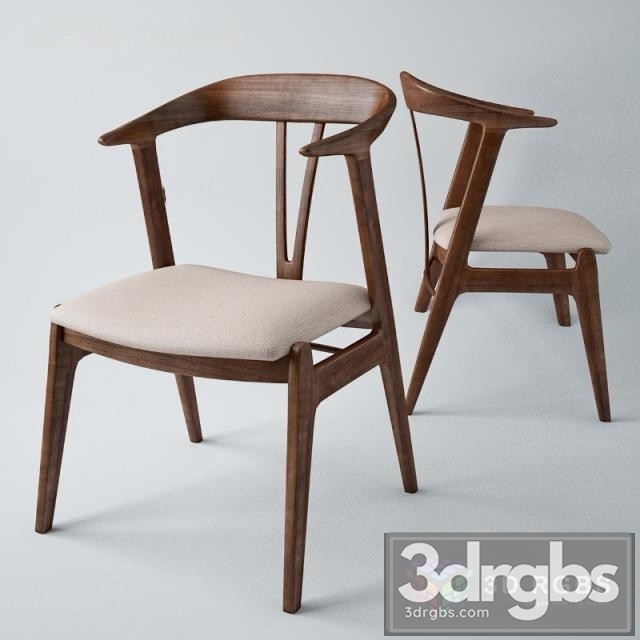 Georg Jensen Chair 3dsmax Download - thumbnail 1