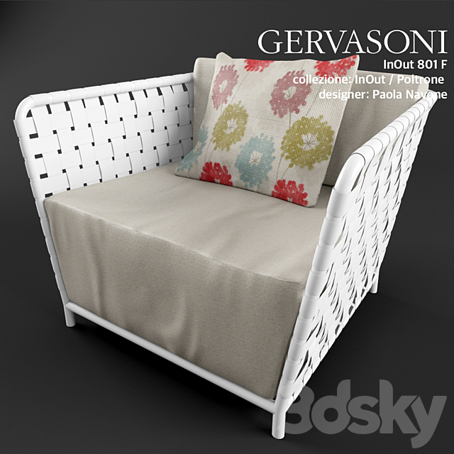 Gervasoni InOut 3DSMax File - thumbnail 1