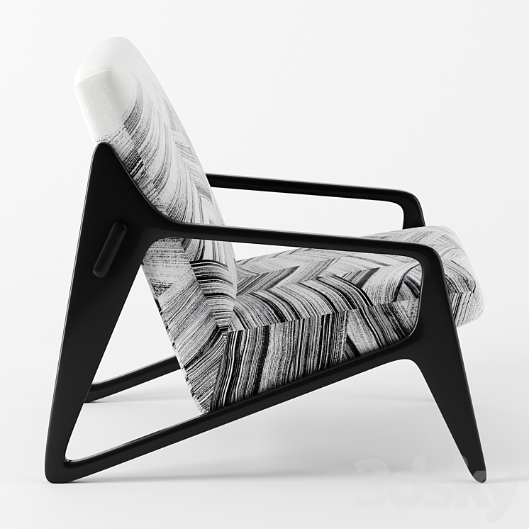 Gio chair by HC28 Cosmo 3DS Max - thumbnail 2