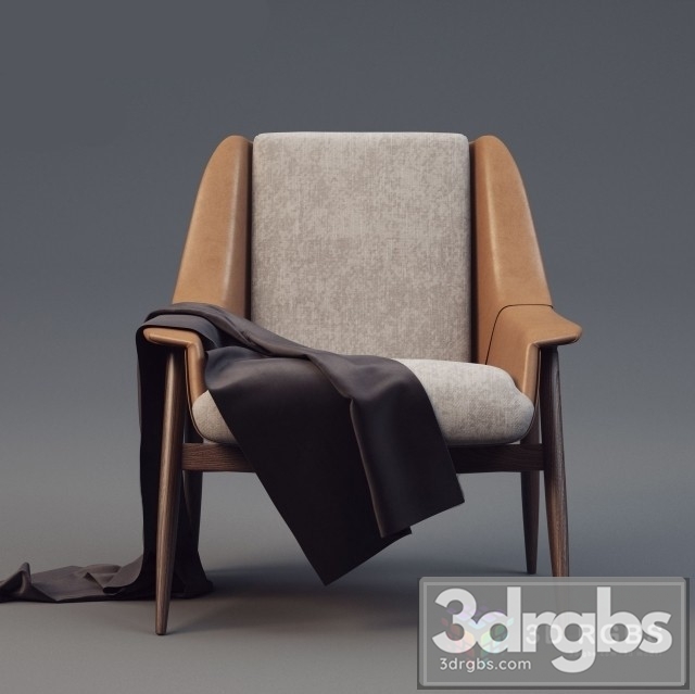 Gio Ponti Chair 3dsmax Download - thumbnail 1