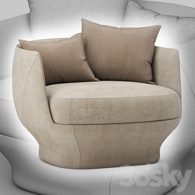 Giorgetti all around 3DS Max Model - thumbnail 3