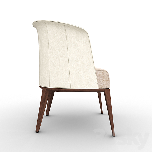 Giorgetti armchair Aura 3DSMax File - thumbnail 2