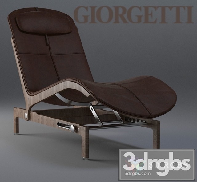 Giorgetti Ela Armchair 3dsmax Download - thumbnail 1