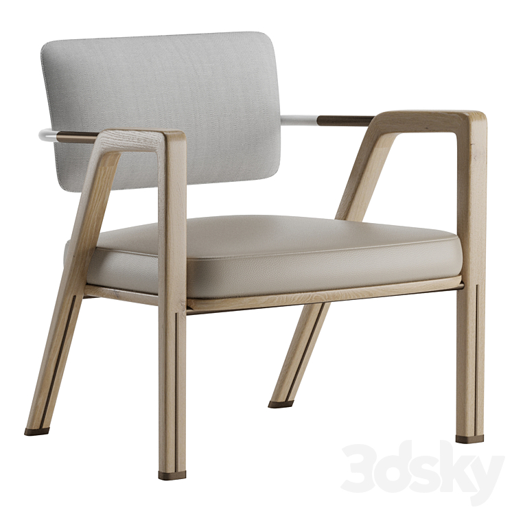 Giorgetti Elsa armchair 3DS Max Model - thumbnail 1