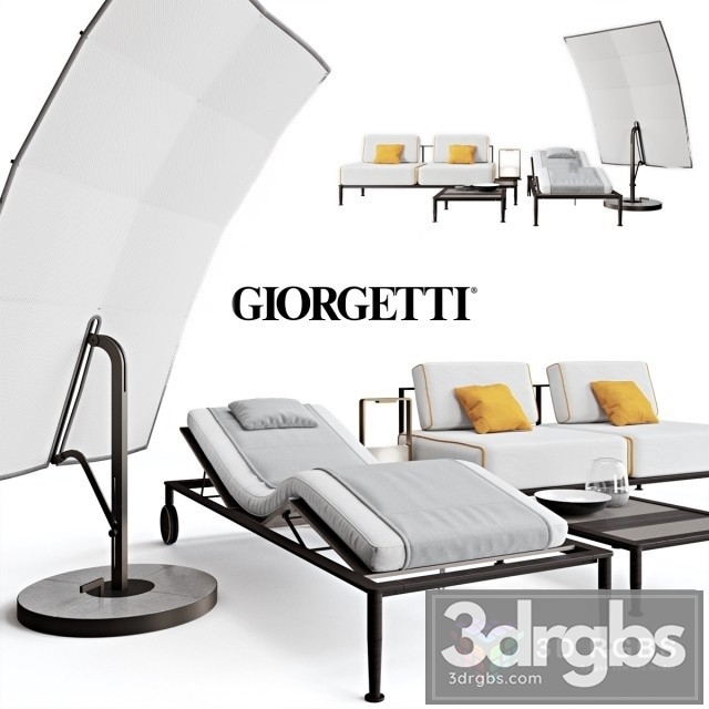 Giorgetti GEA  Armchair 3dsmax Download - thumbnail 1