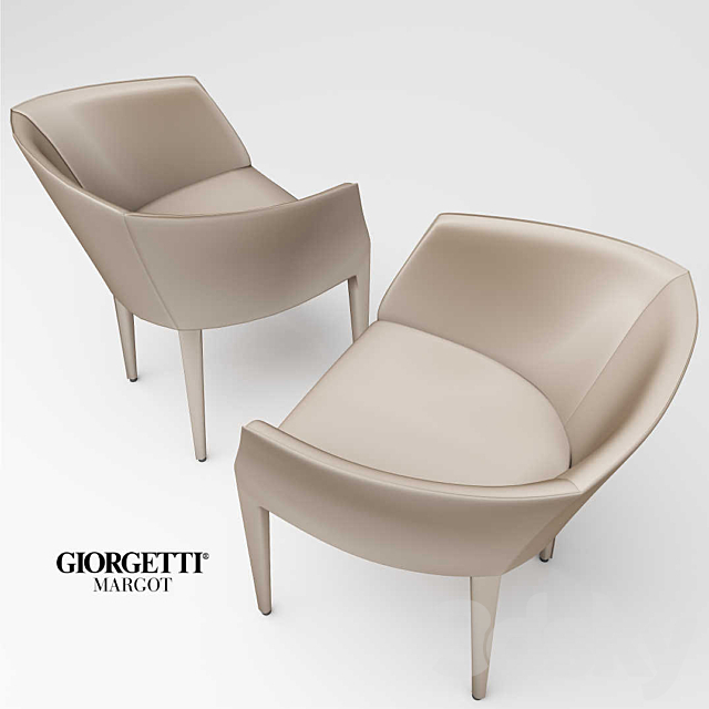 Giorgetti Margot 3DS Max Model - thumbnail 2