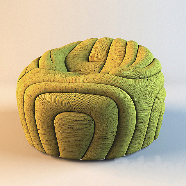 Gladis Lounge Chair 3DSMax File - thumbnail 1